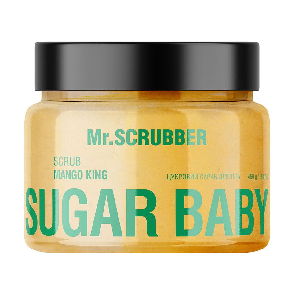 Цукровий скраб для тіла Mr.Scrubber Sugar Baby Mango King Scrub, 450 г