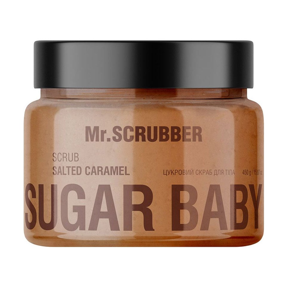 Цукровий скраб для тіла Mr.Scrubber Sugar Baby Salted Caramel Scrub, 450 г